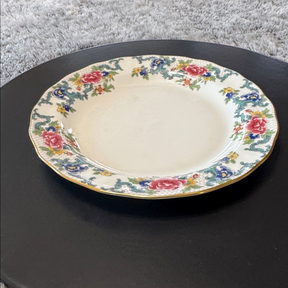 Royal Doulton Booths Majestic‎ Collection Floradora Gold Scalloped Edge TC 1127 - Picture 2 of 10